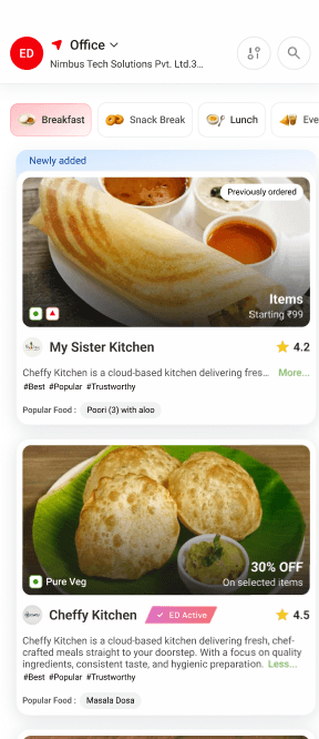 Kitchen Menu